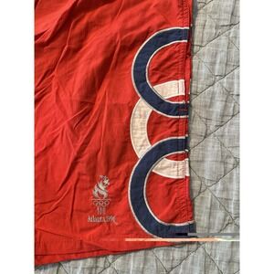 Vintage Speedo Atlanta 1996 Olympic Swim Trunks Mens XL Collector Red Blue